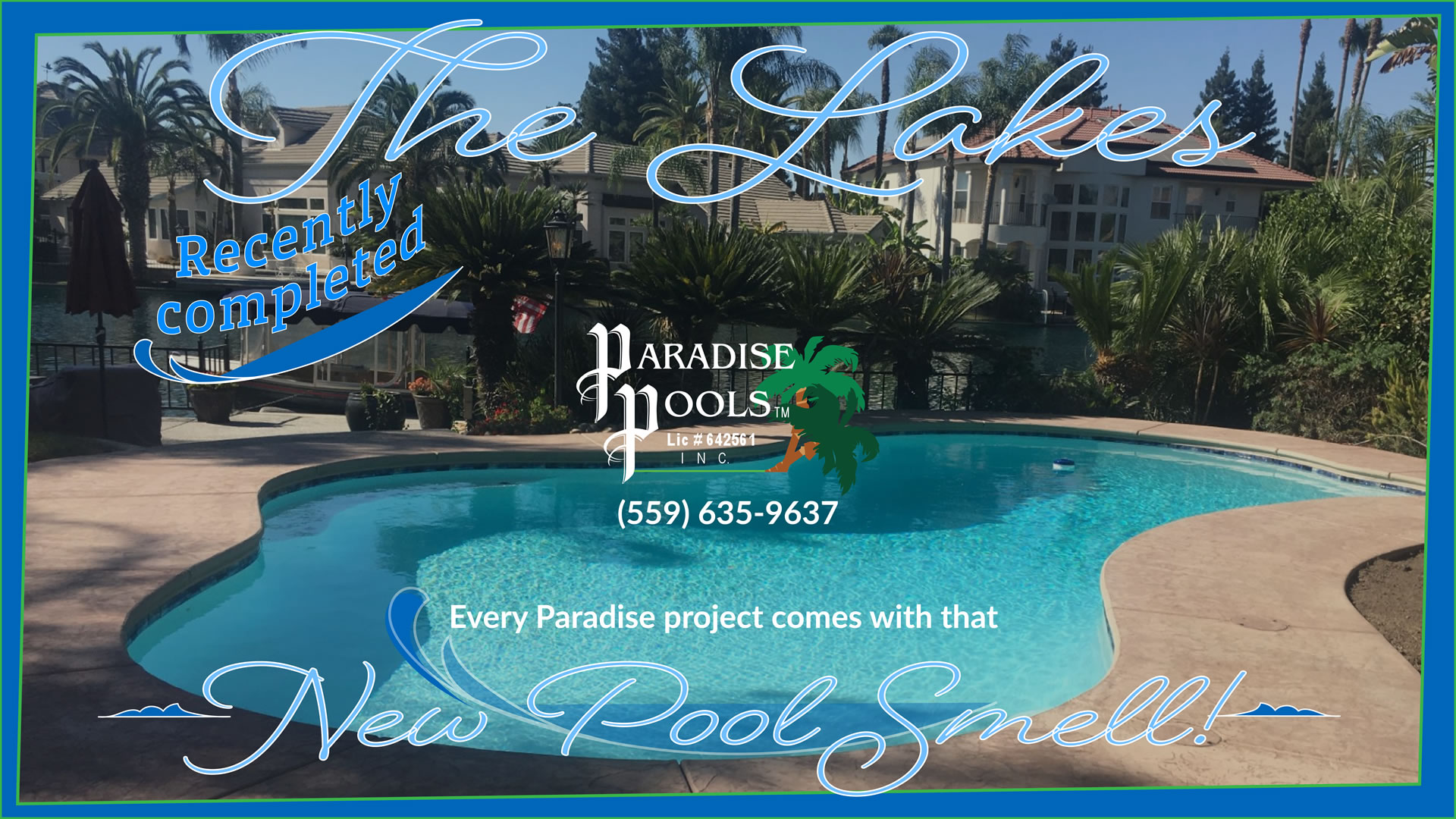 Pool Finance options Paradise PoolsTM (559) 635-9637